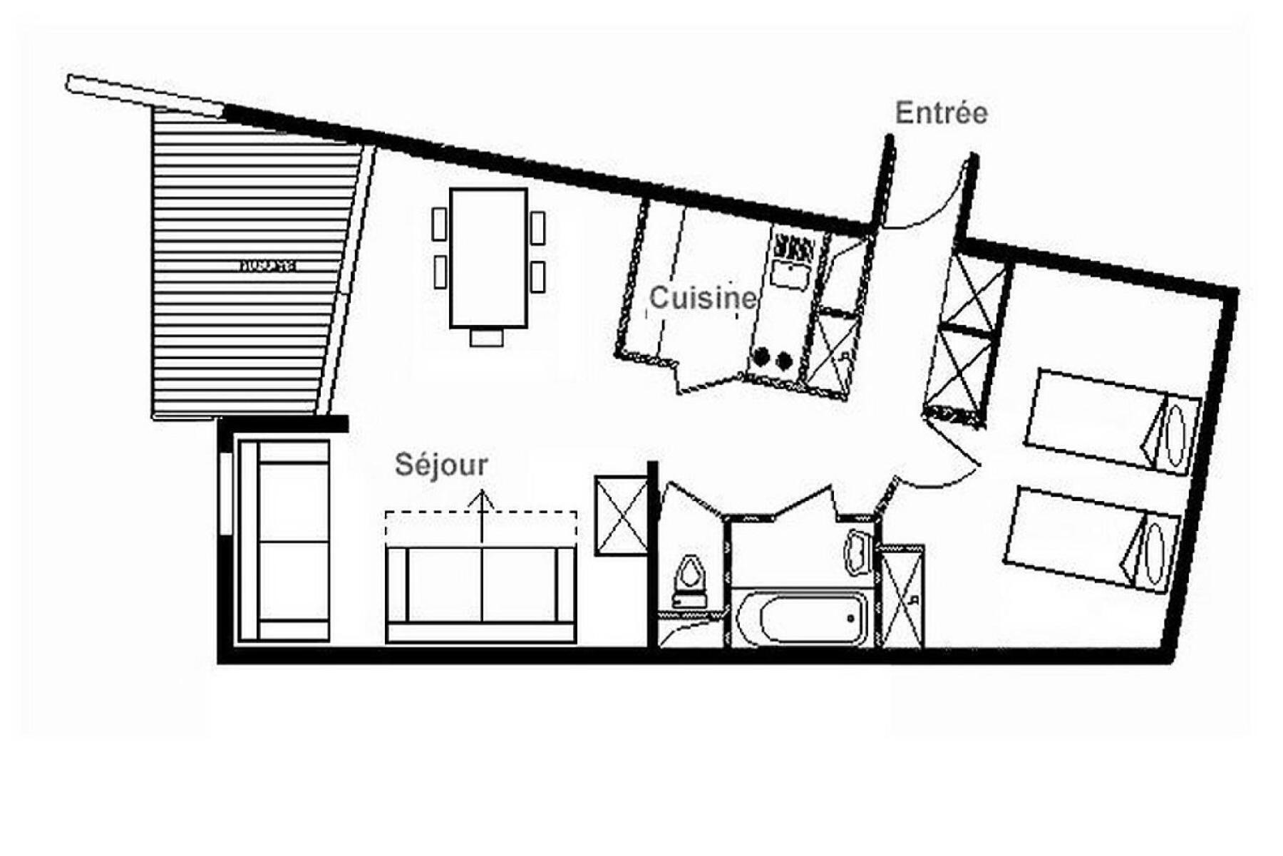 Residence Soldanelles A - Appartement Spacieux - Proche Des Pistes - Balcon Mae-0994 Saint-Martin-de-Belleville Buitenkant foto